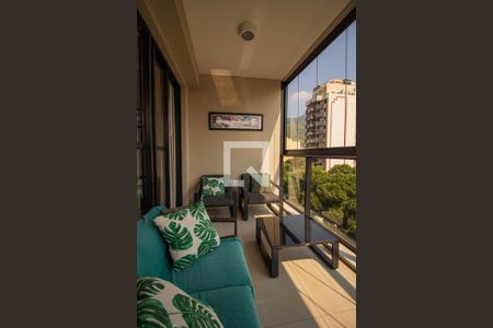 Varanda da Sala de apartamento para alugar com 3 quartos, 89m² em Tijuca, Rio de Janeiro