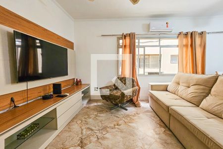 Sala de apartamento para alugar com 4 quartos, 135m² em Balneario Cidade Atlantica, Guarujá