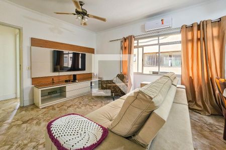 Sala de apartamento para alugar com 4 quartos, 135m² em Balneario Cidade Atlantica, Guarujá