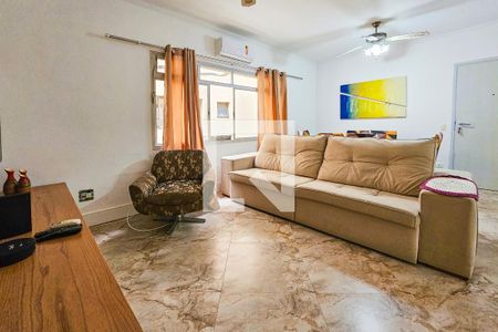 Sala de apartamento para alugar com 4 quartos, 135m² em Balneario Cidade Atlantica, Guarujá