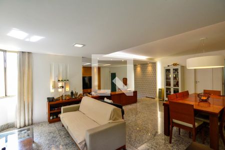 Sala de apartamento para alugar com 4 quartos, 210m² em Estoril, Belo Horizonte