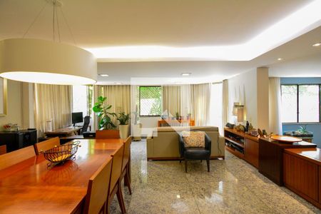 Sala de apartamento para alugar com 4 quartos, 210m² em Estoril, Belo Horizonte