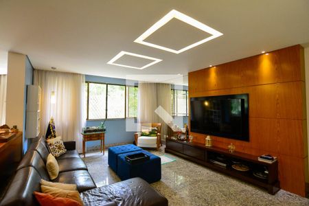 Sala de apartamento para alugar com 4 quartos, 210m² em Estoril, Belo Horizonte
