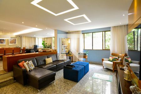 Sala de apartamento para alugar com 4 quartos, 210m² em Estoril, Belo Horizonte