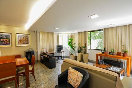 Sala de apartamento para alugar com 4 quartos, 210m² em Estoril, Belo Horizonte