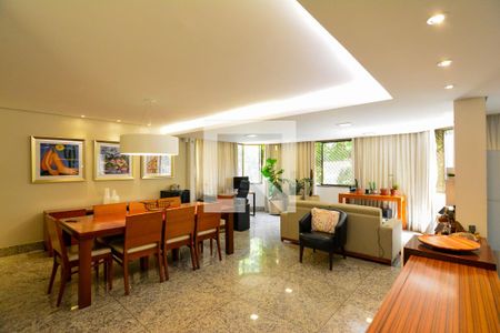 Sala de apartamento para alugar com 4 quartos, 210m² em Estoril, Belo Horizonte