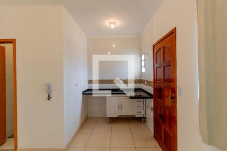 Sala e Cozinha Integrada de apartamento para alugar com 1 quarto, 27m² em Cidade Antônio Estevão de Carvalho, São Paulo
