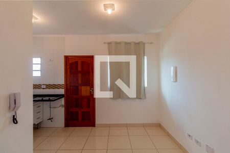 Sala e Cozinha Integrada de apartamento para alugar com 1 quarto, 27m² em Cidade Antônio Estevão de Carvalho, São Paulo