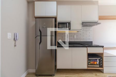 Cozinha de apartamento para alugar com 1 quarto, 30m² em Pinheiros, São Paulo