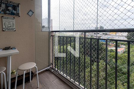 Sacada  de apartamento à venda com 2 quartos, 52m² em Jardim Celeste, São Paulo