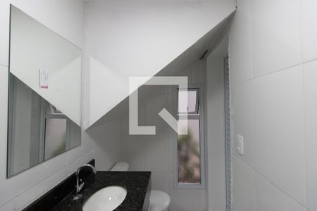 Banheiro de kitnet/studio para alugar com 1 quarto, 16m² em Vila Maria, São Paulo