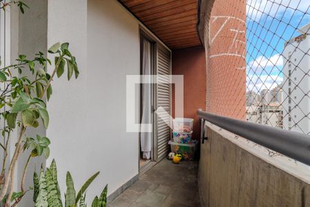 Varanda da  Sala de apartamento para alugar com 3 quartos, 116m² em Jardim Ampliacao, São Paulo