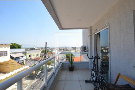 Varanda da Sala de apartamento para alugar com 2 quartos, 55m² em Bento Ribeiro, Rio de Janeiro