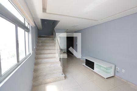 Sala de apartamento à venda com 3 quartos, 138m² em Santa Cruz Industrial, Contagem