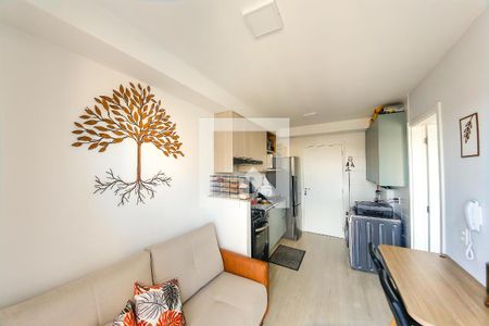 Sala/Cozinha de apartamento para alugar com 1 quarto, 28m² em Vila Ema, São Paulo