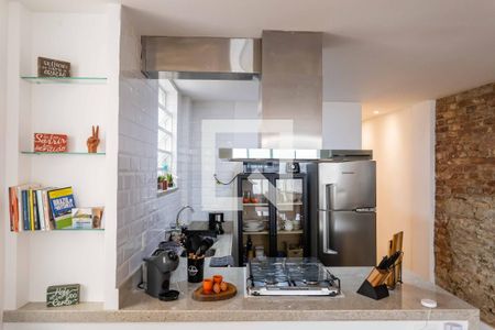 Cozinha de kitnet/studio para alugar com 1 quarto, 40m² em Botafogo, Rio de Janeiro