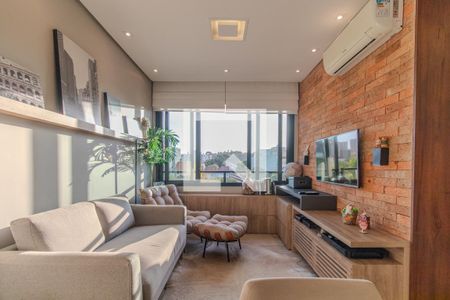 Sala/Cozinha de apartamento para alugar com 1 quarto, 41m² em Camaquã, Porto Alegre