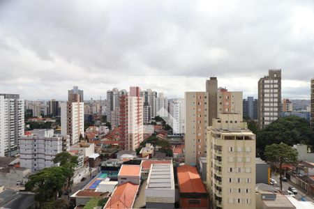 Vista da Sala de apartamento à venda com 1 quarto, 58m² em Vila Assunção, Santo André
