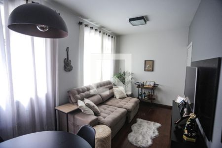Sala de apartamento à venda com 3 quartos, 115m² em Alto Barroca, Belo Horizonte