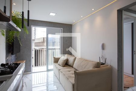 sala de apartamento para alugar com 2 quartos, 36m² em Barra Funda, São Paulo
