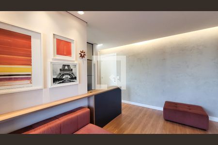 Sala de apartamento para alugar com 2 quartos, 60m² em Taquaral, Campinas