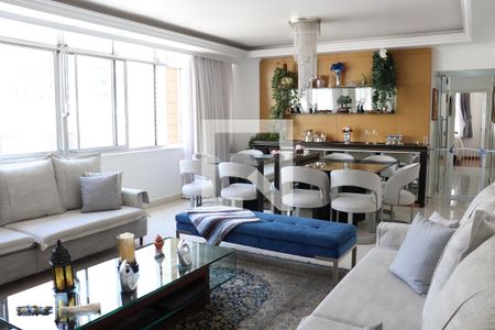 Sala de apartamento à venda com 4 quartos, 156m² em Paraíso, São Paulo