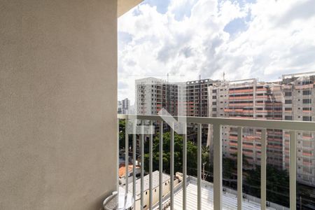 Studio para alugar com 24m², 1 quarto e sem vagaVaranda
