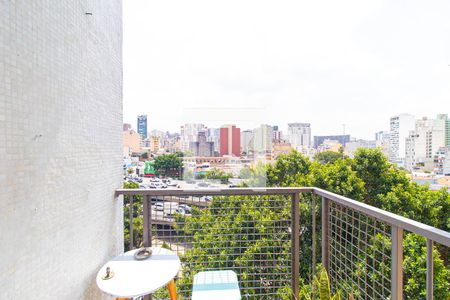 Studio para alugar com 39m², 1 quarto e sem vagaSacada