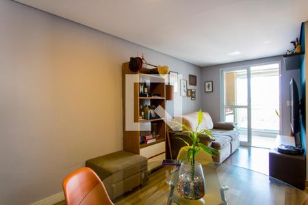 Sala de apartamento para alugar com 2 quartos, 59m² em Vila Floresta, Santo André