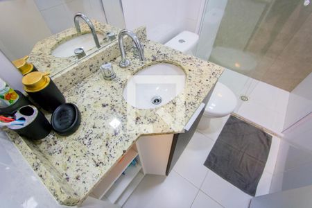 Apartamento à venda com 59m², 2 quartos e 2 vagasBanheiro social