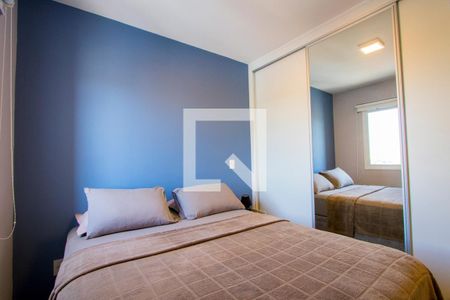 Quarto 1 - Suíte de apartamento à venda com 2 quartos, 59m² em Vila Floresta, Santo André