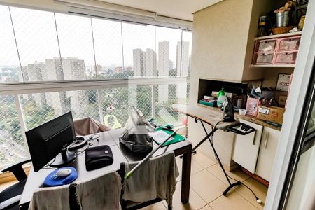 Varanda da Sala de apartamento para alugar com 2 quartos, 76m² em Vila Suzana, São Paulo