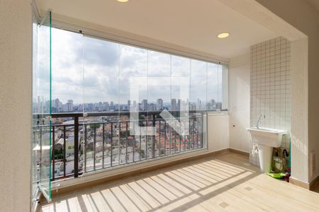 Varanda de apartamento para alugar com 2 quartos, 46m² em Jardim Analia Franco, São Paulo