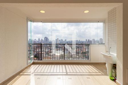 Varanda de apartamento para alugar com 2 quartos, 46m² em Jardim Analia Franco, São Paulo