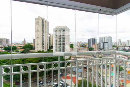 Varanda da Sala de apartamento para alugar com 1 quarto, 31m² em Parque da Vila Prudente, São Paulo