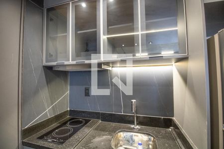 Apartamento à venda com 38m², 1 quarto e sem vagaCozinha, cooktop, pia 
