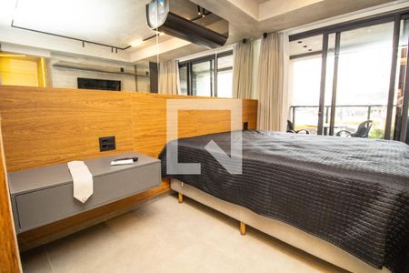 Quarto, cabeceira  de apartamento à venda com 1 quarto, 38m² em Moema, São Paulo