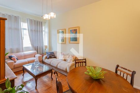 Sala de apartamento para alugar com 3 quartos, 98m² em Funcionários, Belo Horizonte