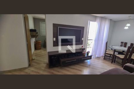 Sala  de apartamento à venda com 3 quartos, 75m² em City Bussocaba, Osasco