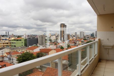 Vista da Sacada de kitnet/studio para alugar com 1 quarto, 40m² em Vila Granada, São Paulo