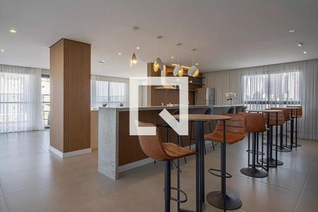 Apartamento à venda com 27m², 1 quarto e sem vagaÁrea gourmet