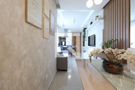 Sala de apartamento à venda com 2 quartos, 104m² em Vila Bela Vista, Santo André