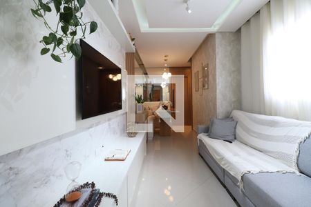 Sala de apartamento à venda com 2 quartos, 104m² em Vila Bela Vista, Santo André