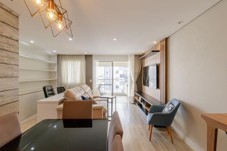 Sala de apartamento à venda com 2 quartos, 80m² em Vila Brasílio Machado, São Paulo