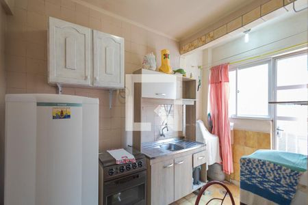 Cozinha de kitnet/studio à venda com 1 quarto, 32m² em Vila Ipiranga, Porto Alegre