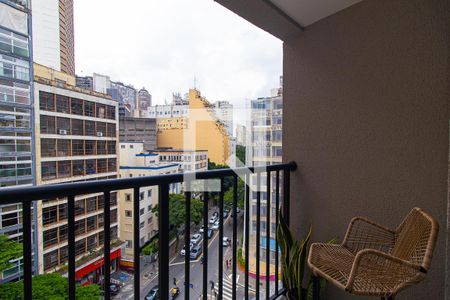 Sacada de apartamento à venda com 2 quartos, 39m² em Consolação, São Paulo