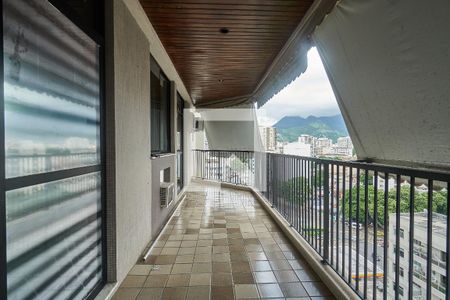 Varanda de apartamento à venda com 3 quartos, 128m² em Maracanã, Rio de Janeiro