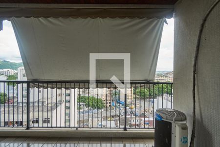 Sala Varanda de apartamento à venda com 3 quartos, 128m² em Maracanã, Rio de Janeiro