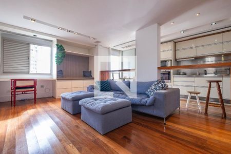 Apartamento para alugar com 115m², 1 quarto e 2 vagasSala/Cozinha