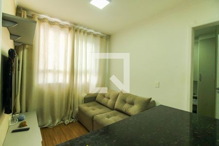 Sala  de apartamento à venda com 2 quartos, 34m² em Cidade Mãe do Céu, São Paulo